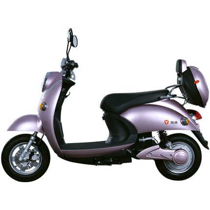 雅迪电动车60v成人男女踏板电动车小龟王米彩代步电瓶车电动摩托