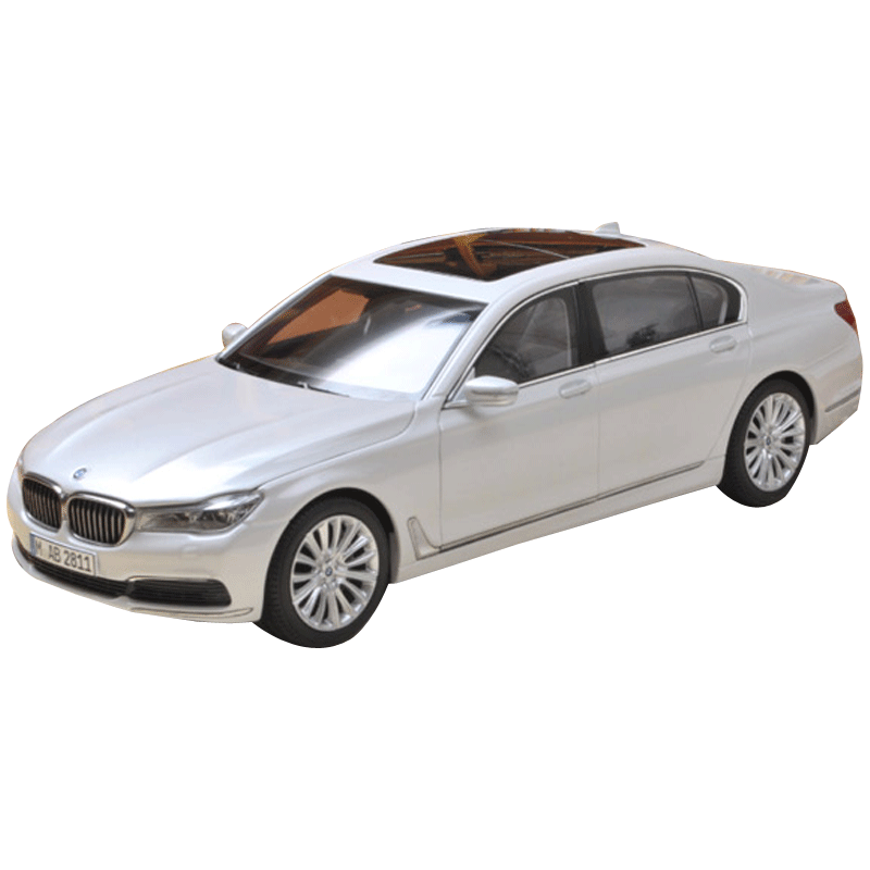 合金原厂 1:18 新宝马750li 豪华轿车 汽车模型 宝马新7系车模