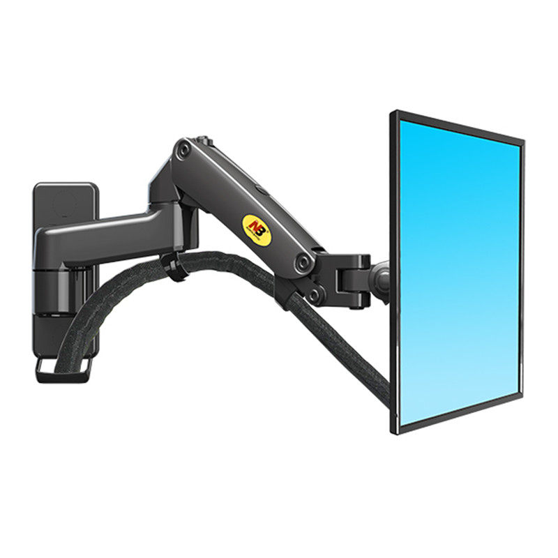 nbf150双节臂显示器壁挂支架电脑挂墙支架旋转伸缩挂架f120