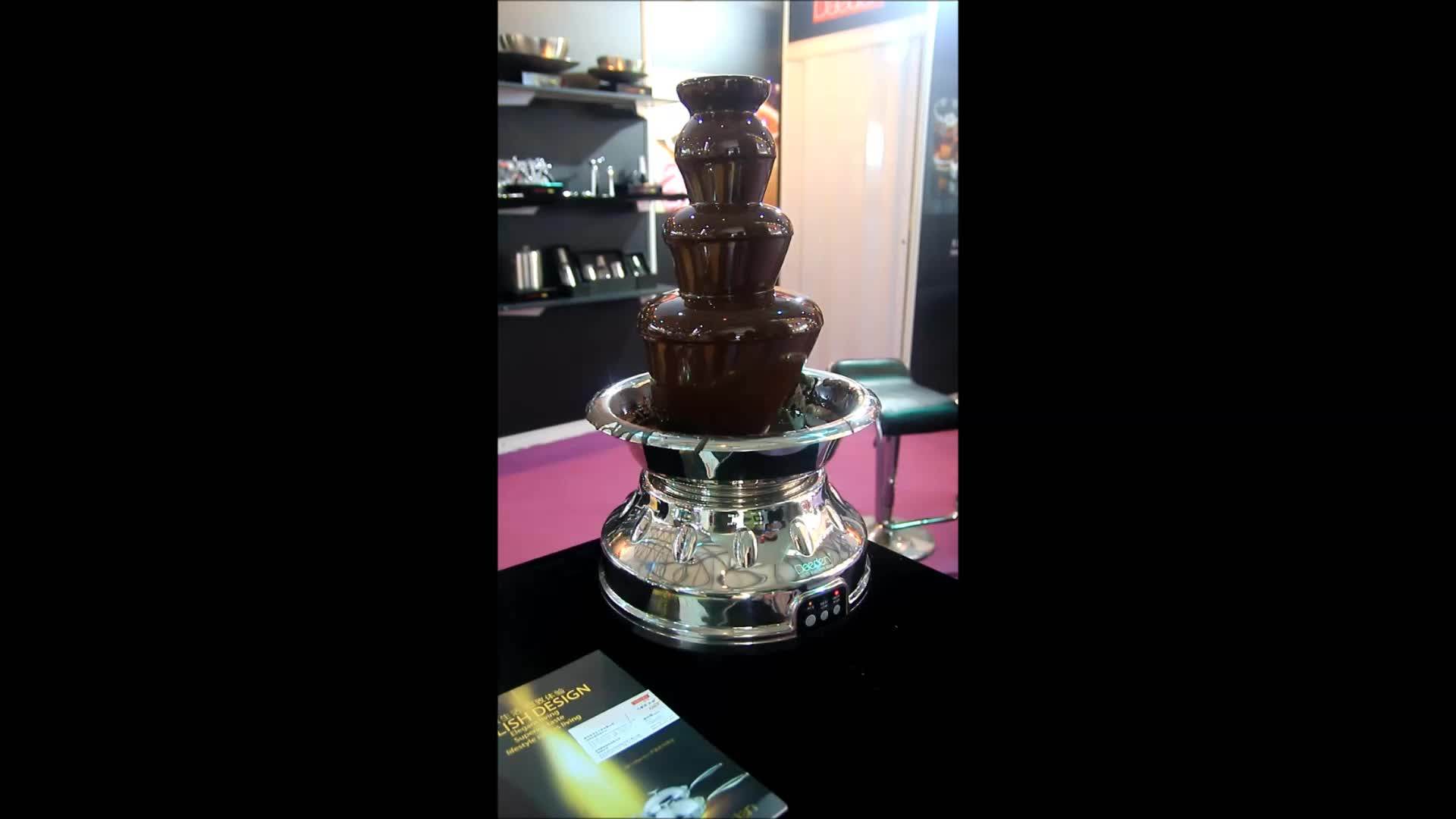 itop industrial large chocolate fountain