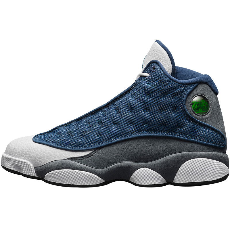 小鸿体育 air jordan 13 flint aj13 gigi 白蓝 海军蓝414571-404