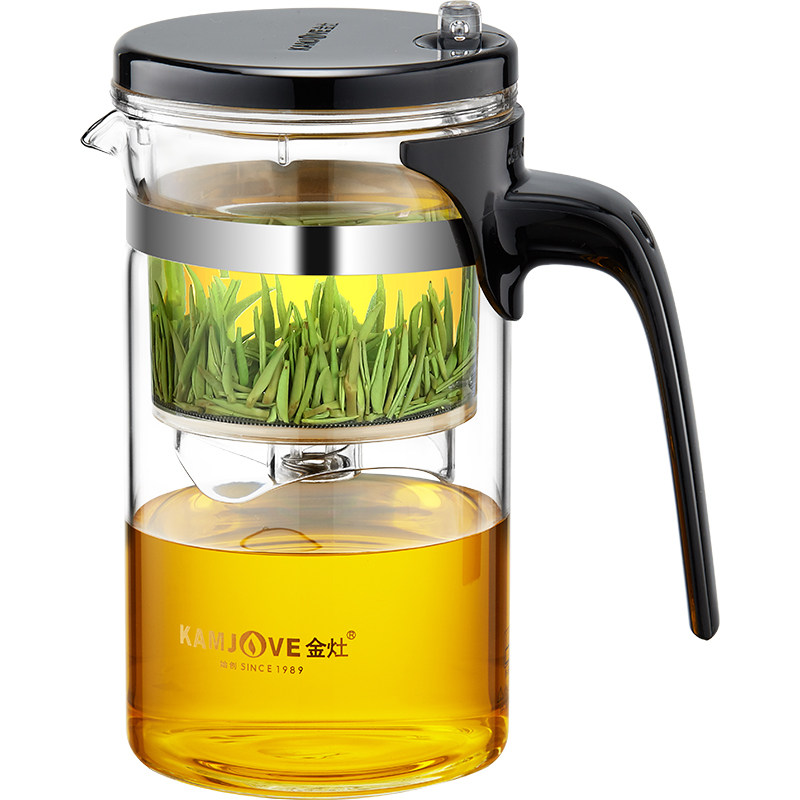 金灶k-211茶水分离杯玻璃杯泡茶杯可拆洗泡茶壶家用沏茶玻璃茶具