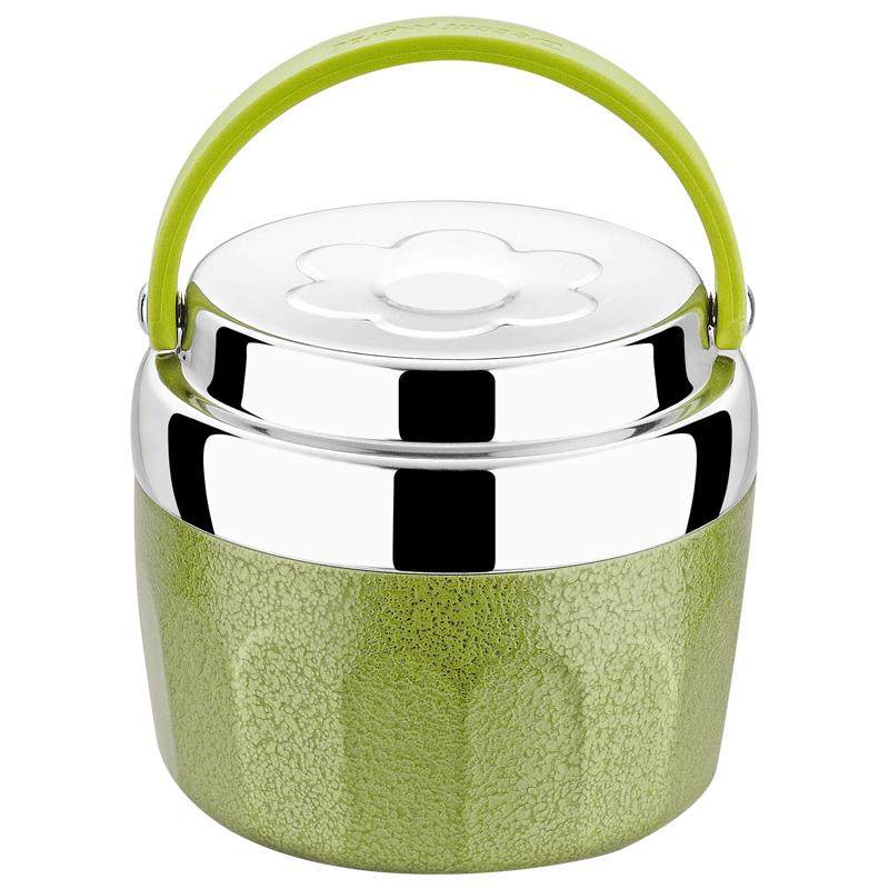 闪闪星304不锈钢真空保温饭盒分格便当盒上班族学生1人保温桶便携