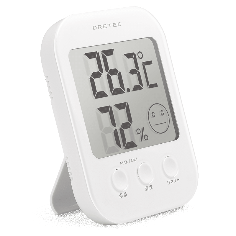 dretec多利科日本电子温湿度计家用高精度室内湿度计婴儿房温度计