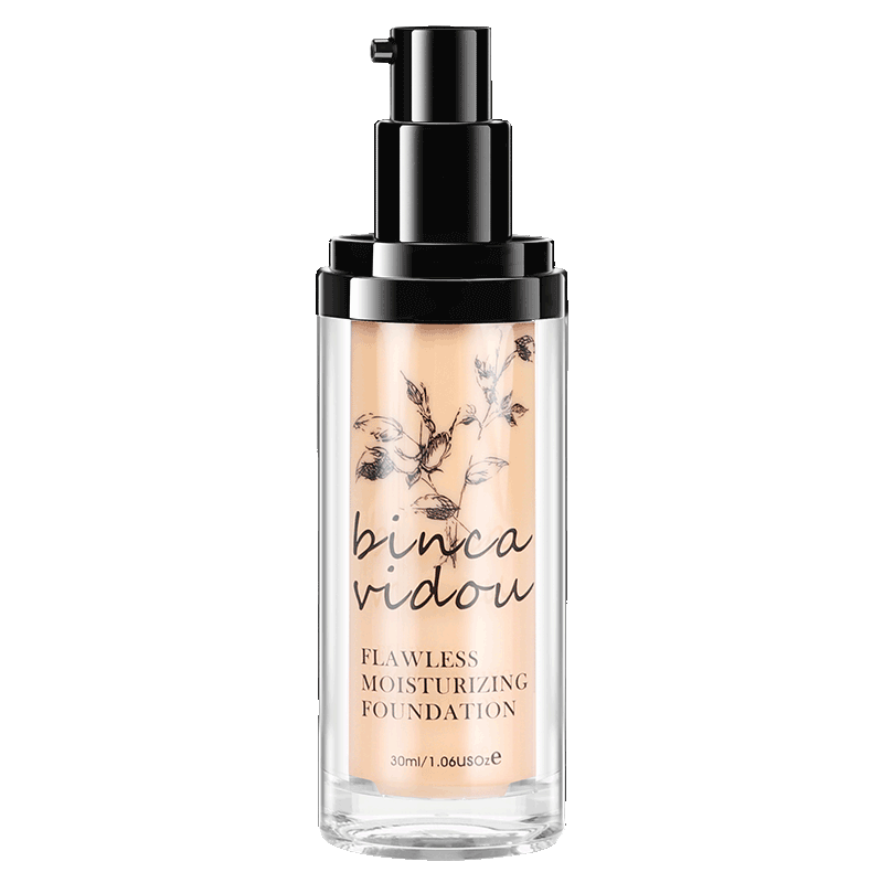 卞卡遮瑕润肌无暇粉底液滋润保湿自然妆容粉底遮毛孔隐形持久控油