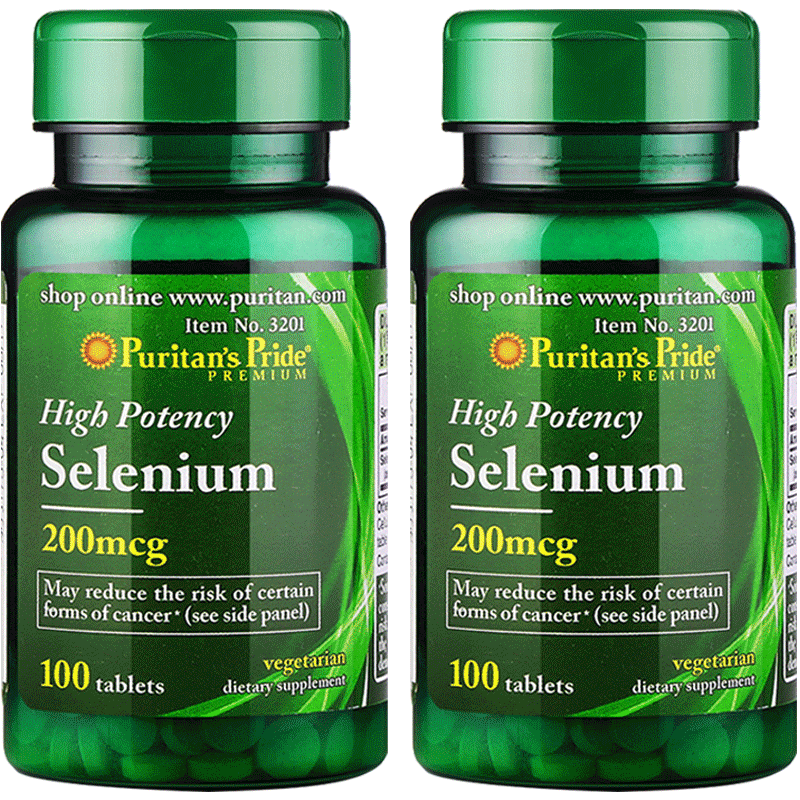 普丽普莱麦芽硒片补硒100粒