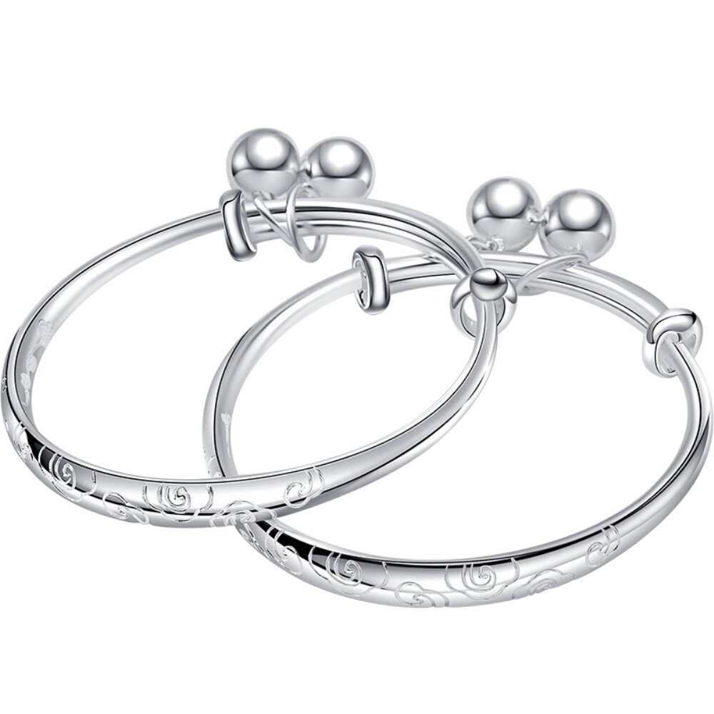 「老银匠家的宝宝银手镯,品质卓越,精致可爱!」 - 知识百科 - 悠阶网