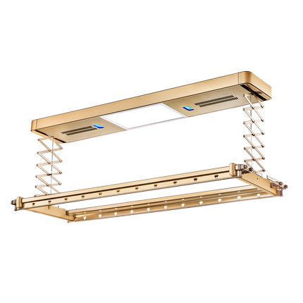 【介绍】晾霸w50升降晾晒衣架置地智能遥控升降阳台杆自动晾衣机评价