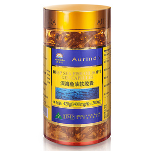 澳洲进口 澳琳达澳洲中老年深海鱼油软胶囊1400mg*300粒 含DHA