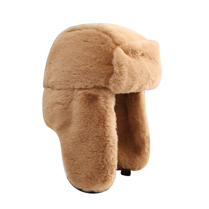 帽子男女士冬季情侣雷锋帽东北户外加厚保暖冬天滑雪骑车帽韩版潮