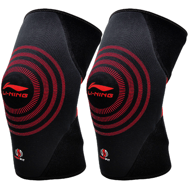 李宁保暖护膝运动男篮球关节健身跑步膝盖半月板专业保护套护具