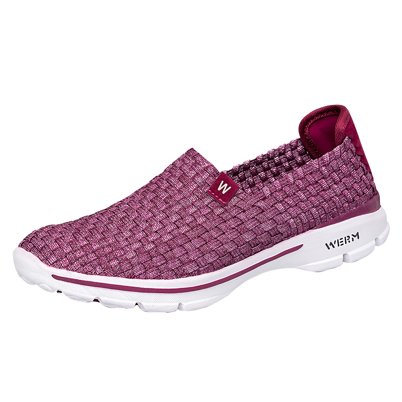 温尔缦老人鞋男正品中老年休闲健步鞋旅游运动鞋爸妈休闲散步鞋女