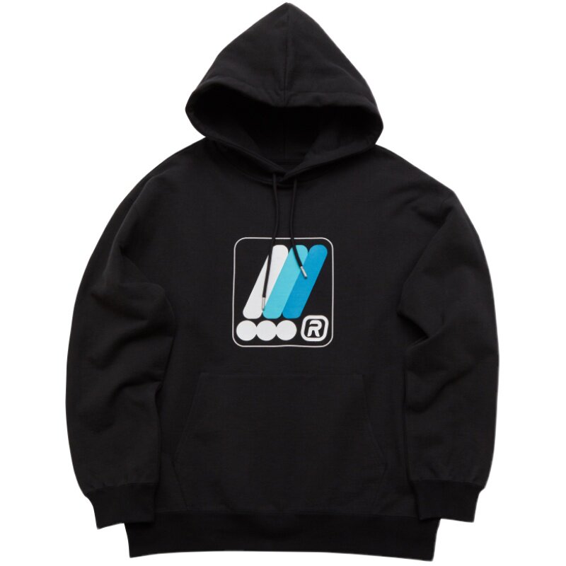 markm韩国潮牌ins感叹号logo嘻哈情侣装连帽休闲宽松长袖卫衣男女