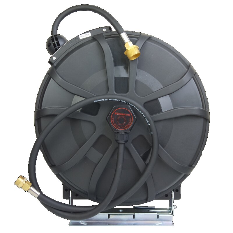 水鼓自动伸缩卷管器洗车美容回收水管绕管器气动工具19米回收器