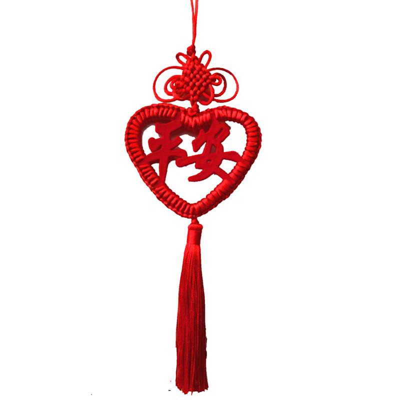 汽车挂件小号车内车载保平安纯手工吉祥中国结后视镜挂饰平安结