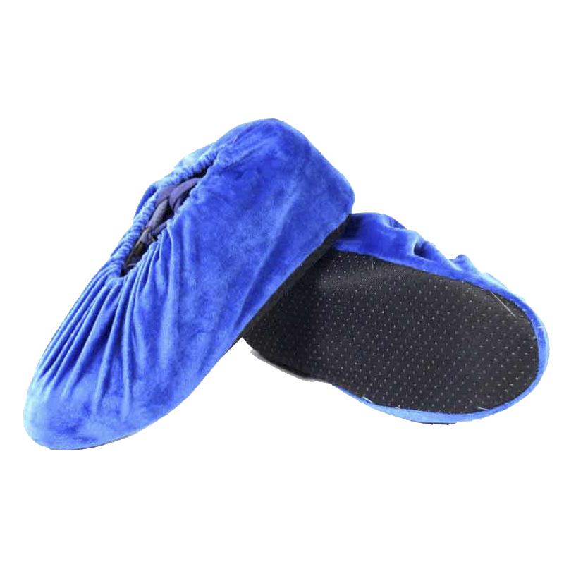绒布鞋套可水洗家用布鞋套防滑耐磨室内鞋套学生脚套儿童机房鞋套