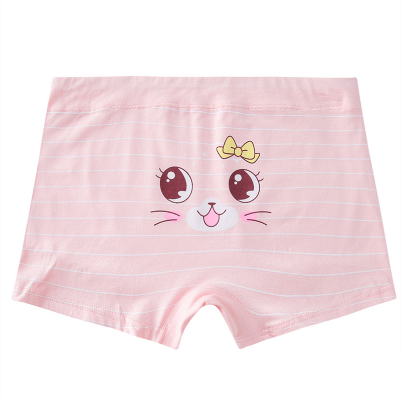 女童内裤纯棉平角小女孩儿童卡通2中大童3宝宝5四角甜美公主风6岁