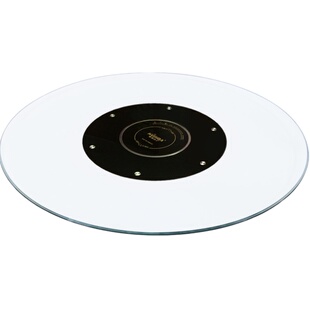 辉利达有带电磁炉火锅一体电动转盘90cm钢化玻璃自动转盘餐桌圆桌 券