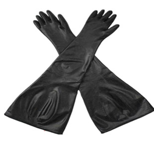 长臂科研手套工业乳胶手套电池厂操作箱手套化工注液箱配套实验用