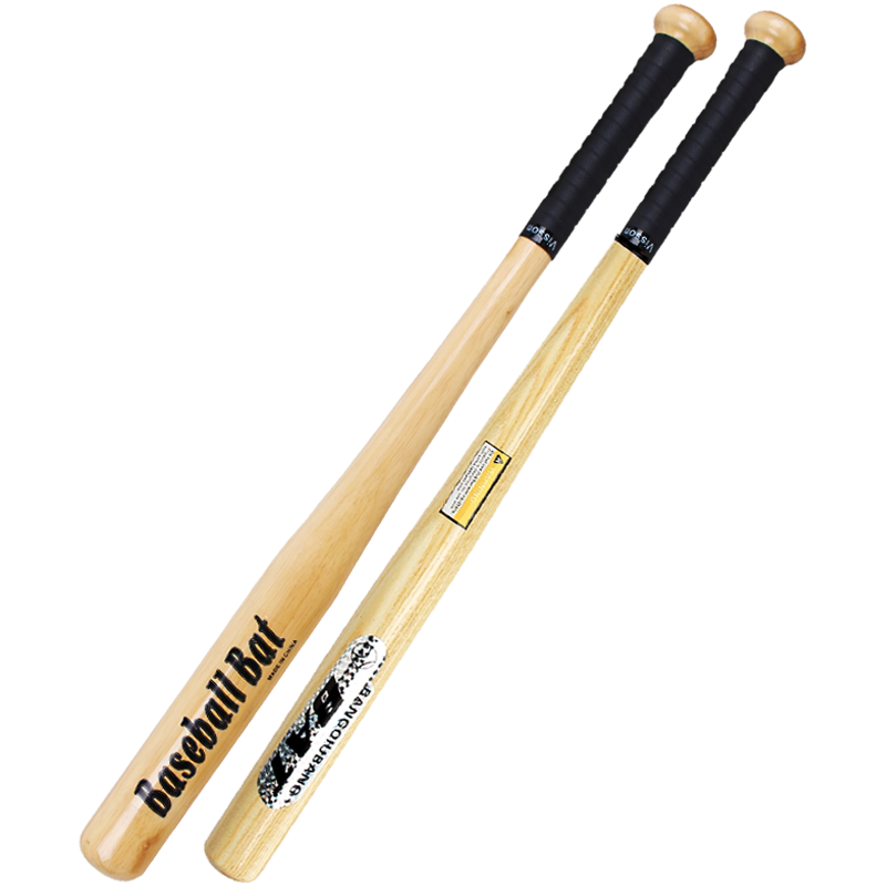 橡木棒球棒加厚防身打架武器防卫实心车载棒球棍实木硬木棒球杆