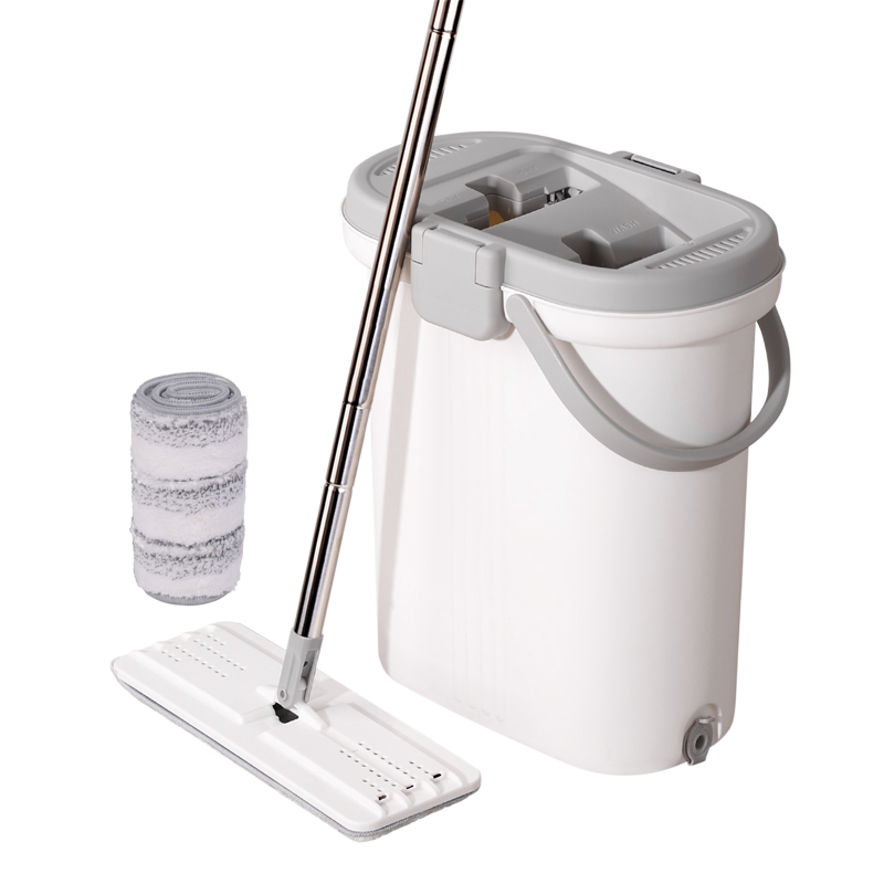 美丽雅拖把免手洗家用一拖平板净懒人刮刮墩布乐拖地神器干湿两用