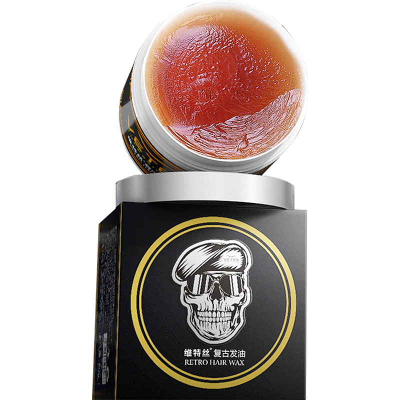 维特丝复古发油油头发蜡男士定型发泥