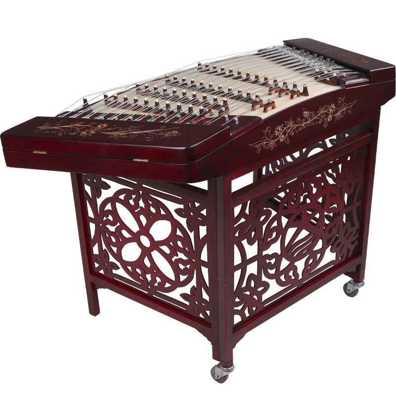 北京星海402扬琴杨琴乐器专业红木硬木洋琴演奏级色木扬琴