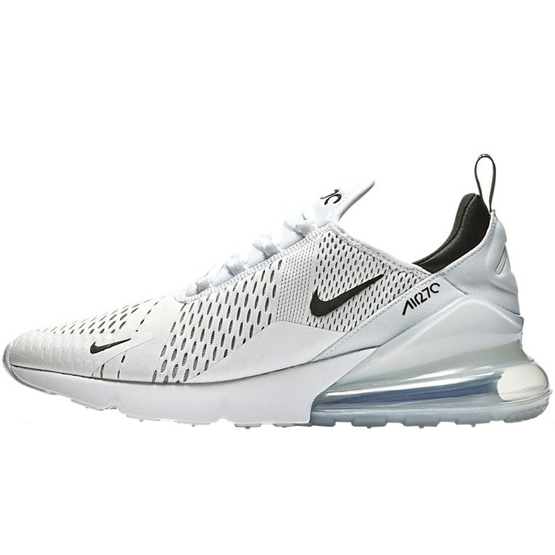 耐克nike max 270男女太极纯白大气垫潮流休闲跑鞋 ah6789 ah8050