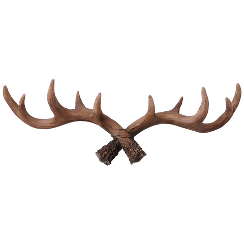 北欧风家居创意鹿角壁挂店铺鹿头装饰品卧室房间墙上挂饰墙面墙饰
