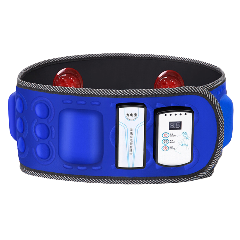 充电款瘦身腰带甩脂机震动按摩燃脂收腹减肥机懒人减肚子器材男女