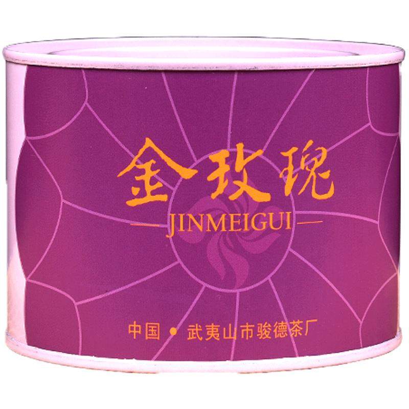 骏德茶业 武夷山红茶茶叶桐木关正山小种 金玫瑰50g罐装