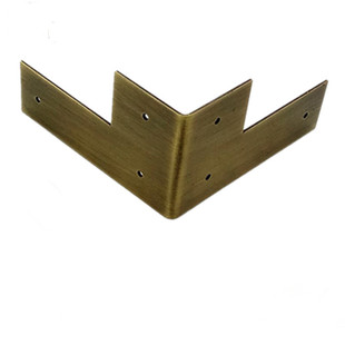 仿古中式纯铜桌椅铜角片 古建家具箱子衣柜子包腿 装修装饰铜护角