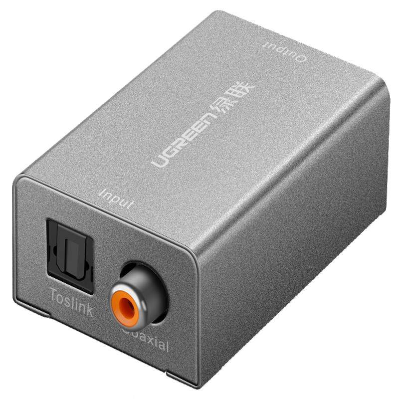 spdif光纤转换器电视机ps4蓝光dvd外接功放音响箱耳机coaxial同轴