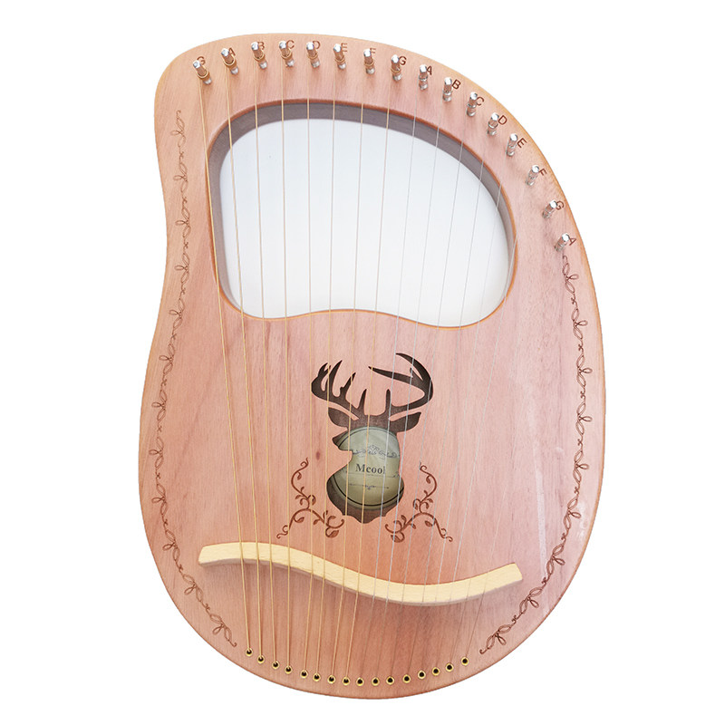 莱雅琴初学者箜篌16弦里拉琴lyre小竖琴19小型乐器便携式简单易学