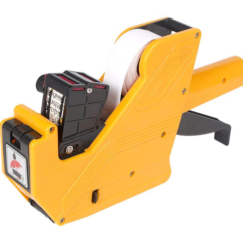 皇冠2316双排打码机手动超市打价机10位标价器打价格标签生产日期