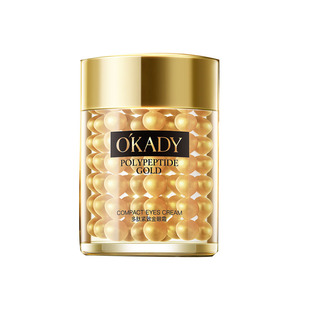 okady 欧佩多肽爆款紧致金眼霜60g 护肤品补水祛黑眼圈化妆品男女 券