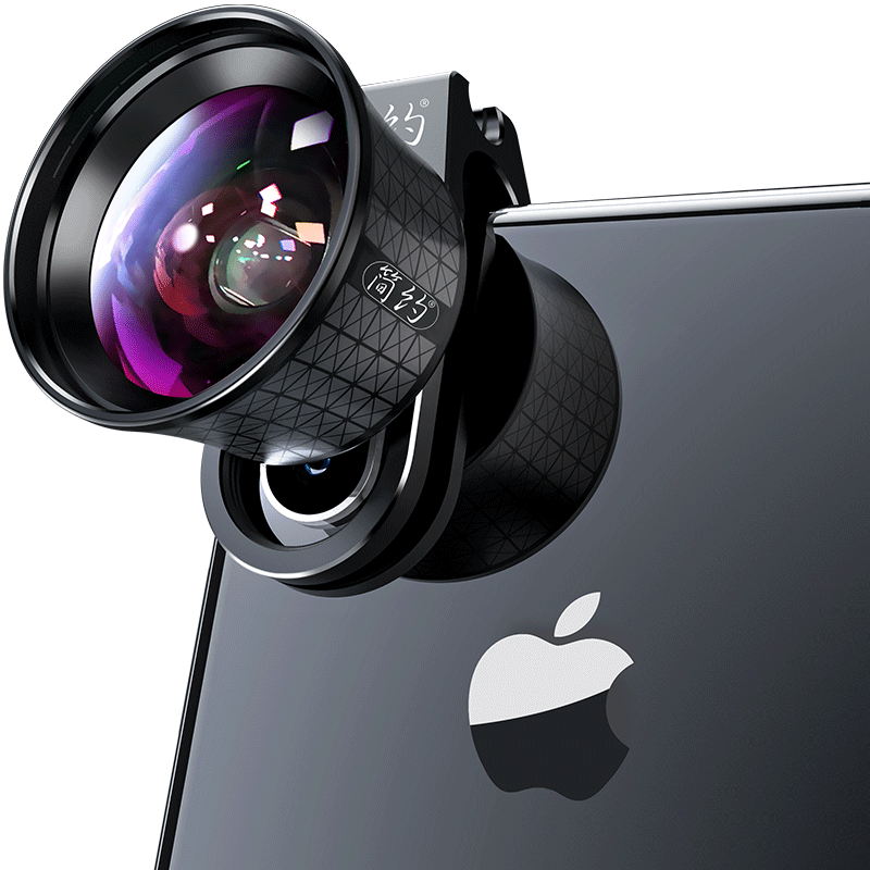 广角手机镜头iphone8通用单反苹果x后置摄像头外置高清摄影微距鱼眼6