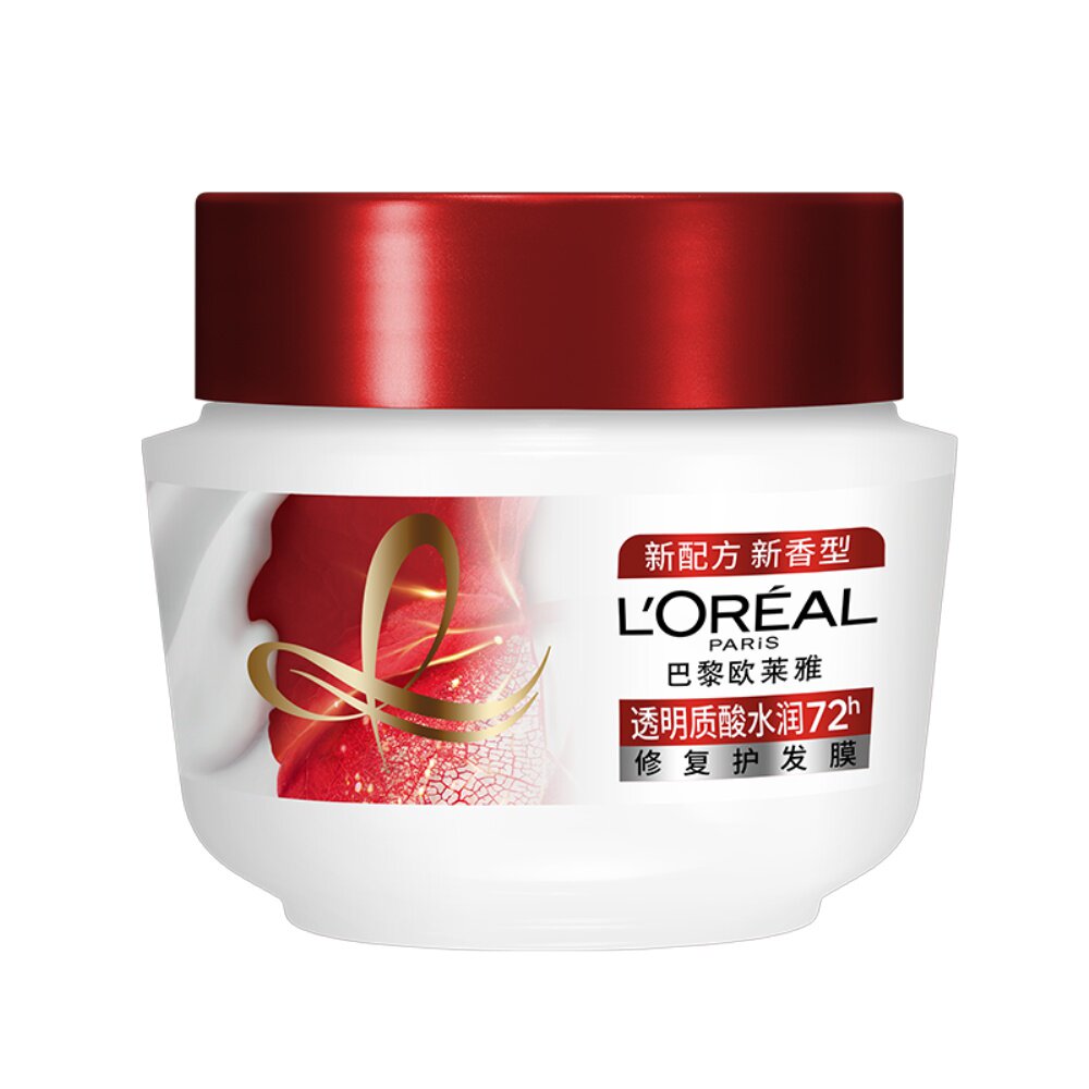 欧莱雅多效修护护发膜250ml免蒸护发素干枯烫染受损补水顺滑