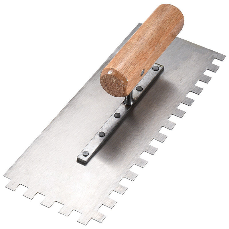 抹刀锯齿抹子抹灰泥工新工具灰匙带齿抹泥刀铺砖贴瓷砖灰铲刀瓦工