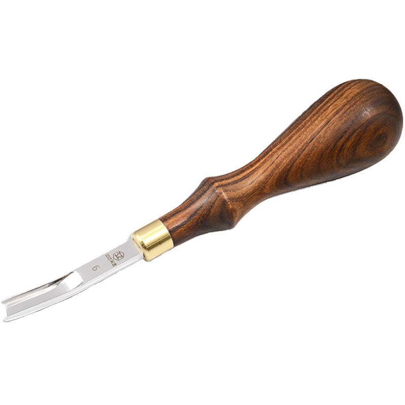 超锋利笑造手工diy皮具工具皮革宽铲 削薄刀段削斜刃起鼓铲 4/6mm