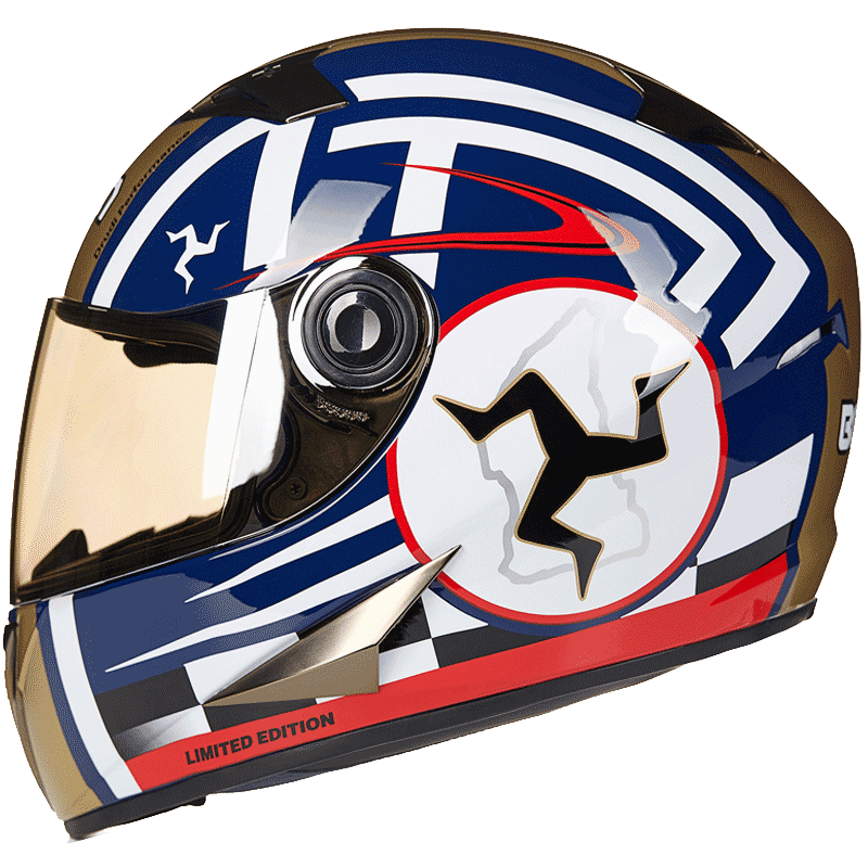 beon摩托车头盔跑车机车全盔四季男女通用冬季安全全覆式个性酷