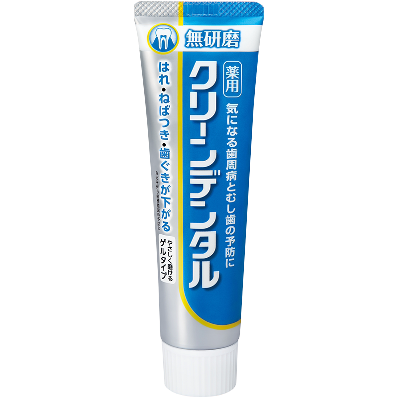 第一三共牙膏日本进口cleandental口腔护理去黄去牙垢无研磨剂90g