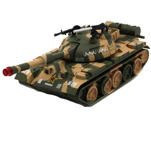 儿童军事坦克模型 合金惯性玩具车男孩子金属回力车3-8岁越野车 券