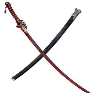 金属邪鬼模型守望源氏先锋cos刀剑武器道具动漫周边男孩子玩具剑 券