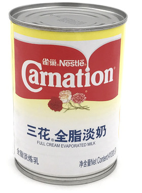 雀巢三花全脂410g炼乳奶茶咖啡淡奶