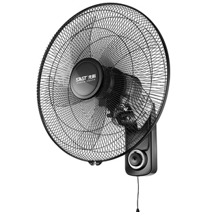 先科壁扇家用挂壁式电风扇挂墙壁风扇机械壁挂摇头餐厅18寸工业扇 券