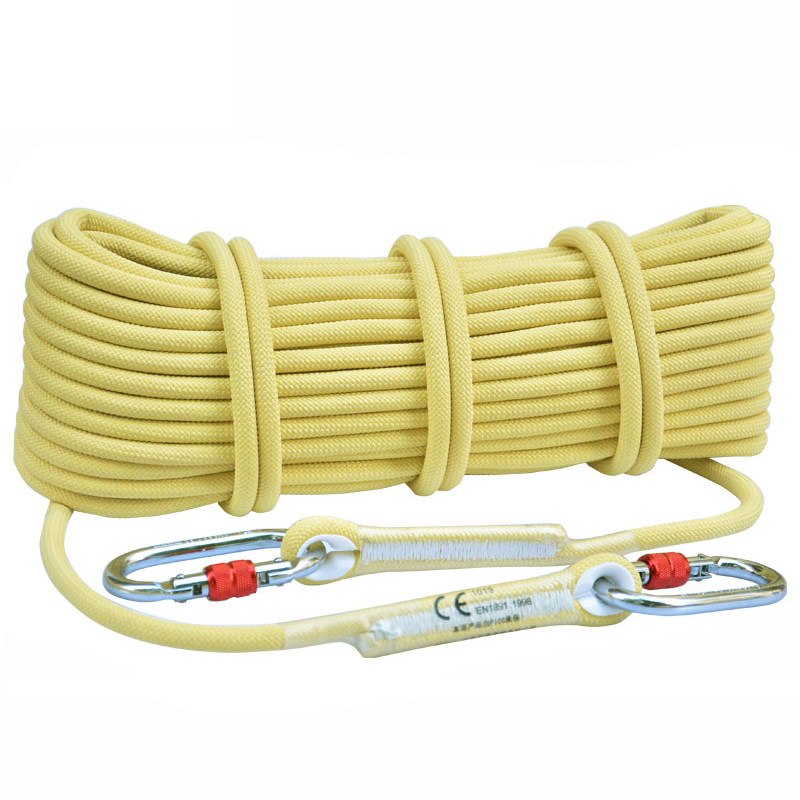 凯夫拉静力绳应急救援户外攀岩绳逃生绳家用安全绳索防火消防绳子