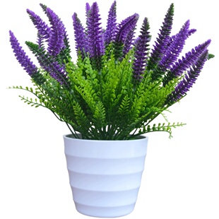 室内假花草装饰摆件