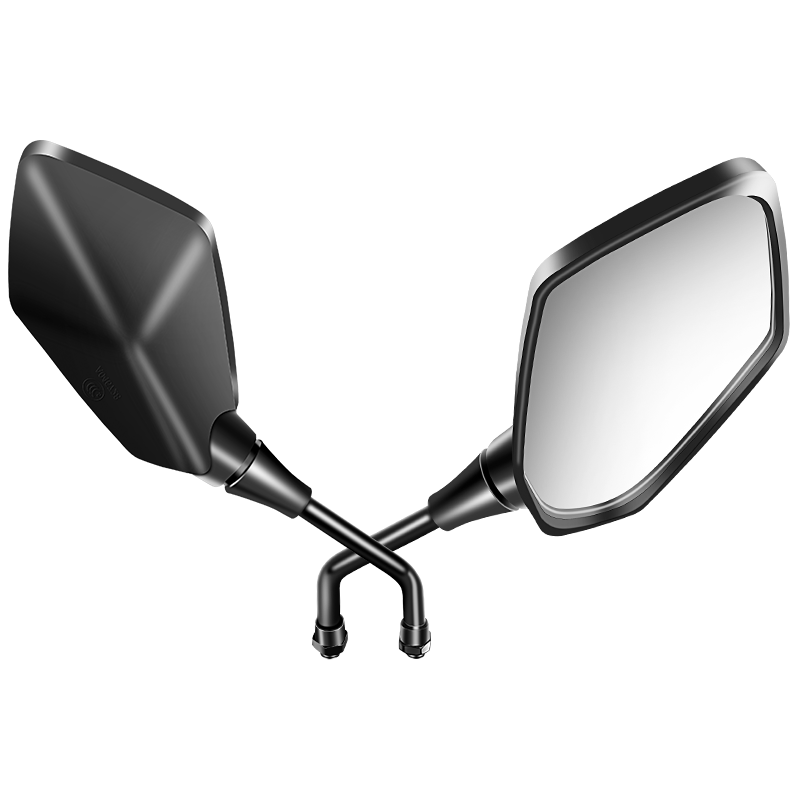 锐立普男式摩托车后视镜跨骑125摩托反光镜150倒车镜弯梁车观后镜