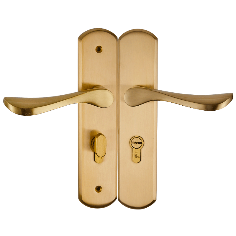 三环纯铜门锁现代简约室内静音卧室房门实木门全铜厚版锁具1323